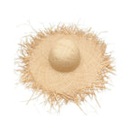 Women’s Wide‑Brim Floppy Straw Beach Hat-HighTouch