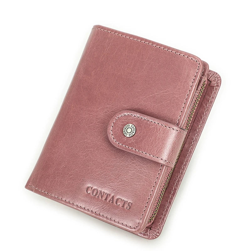 Genuine Leather RFID Wallet