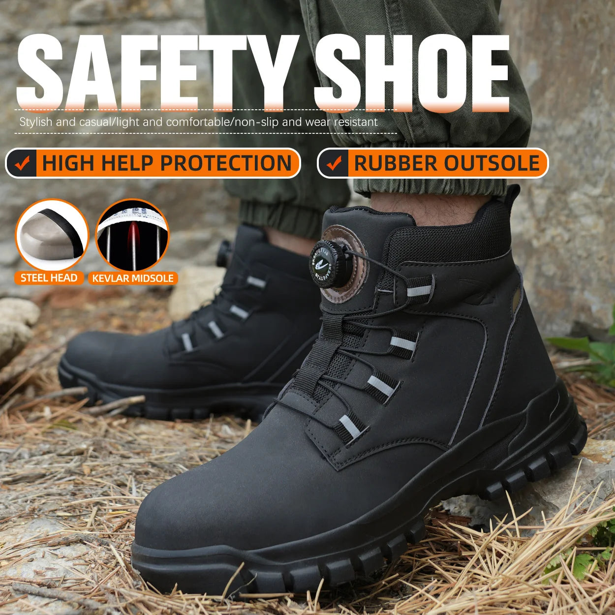 Waterproof Steel Toe Safety Boots UK