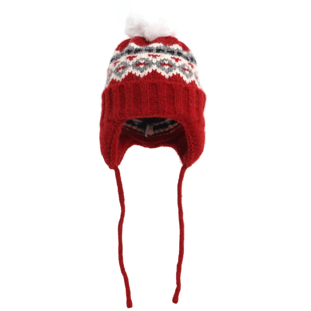 Fashionable Women's Winter Beanie with Pom-Pom