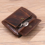 Genuine Cowhide Leather Wallet UK-HighTouch