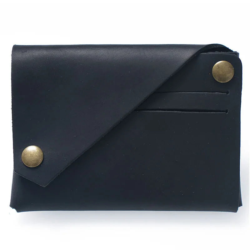 Vintage Crazy Horse Leather Wallet-HighTouch