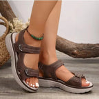 Women’s Lightweight Non‑Slip Wedge Sandals – Plus Size Beach Platform-HighTouch