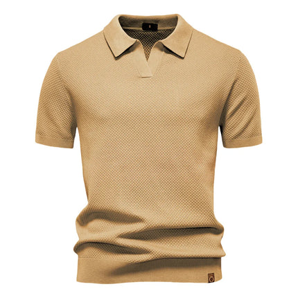 AIOPESON | Men's Summer Breathable Polo Shirt