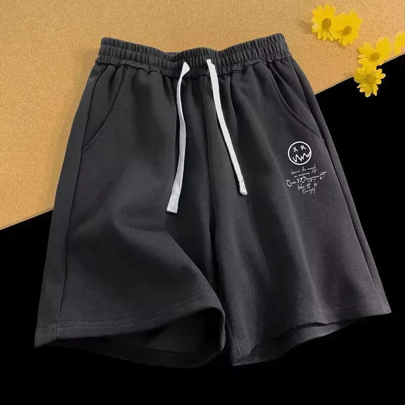 Oversized Wide-Leg Sports Shorts for Men – M to 8XL Lightweight & Trendy Fit