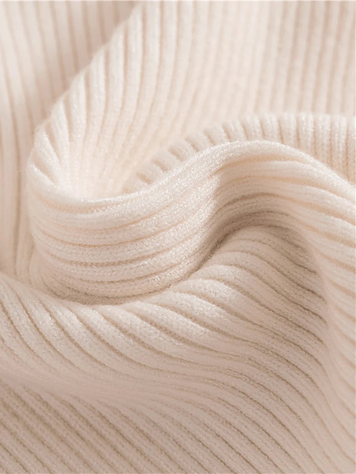 Women's Cashmere Turtleneck Sweater Soft Knit Autumn Winter Top-HighTouch