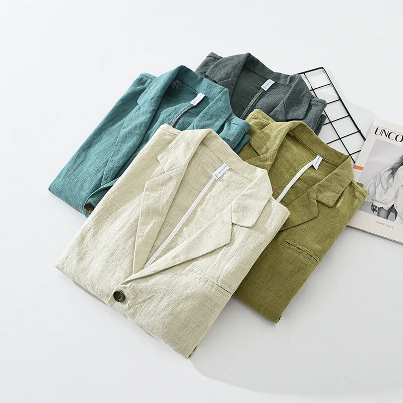 Men's Lusano Meadow Linen Summer Blazer