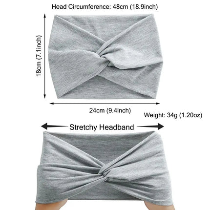 Extra-Large Twisted Turban Headband