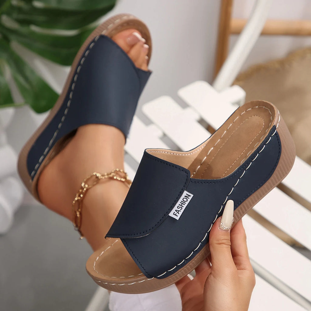 Women’s Wedge Slippers-HighTouch