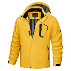 Men's Lightweight Mesh-Lined Waterproof Windbreaker Jacket-HighTouch