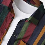 Loose Fit Long Sleeve Streetwear Shirt-HighTouch