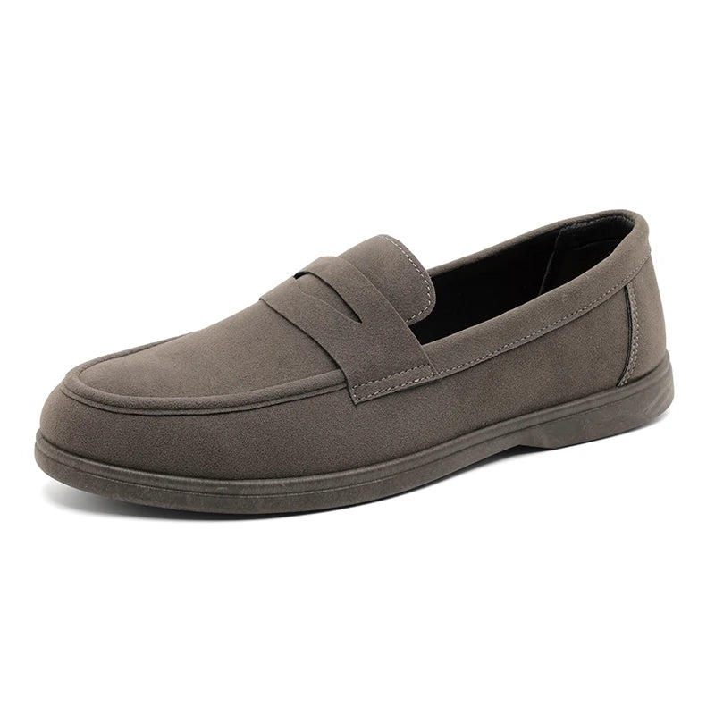 Lightweight Breathable Soft-Sole Slip-On Loafers-HighTouch