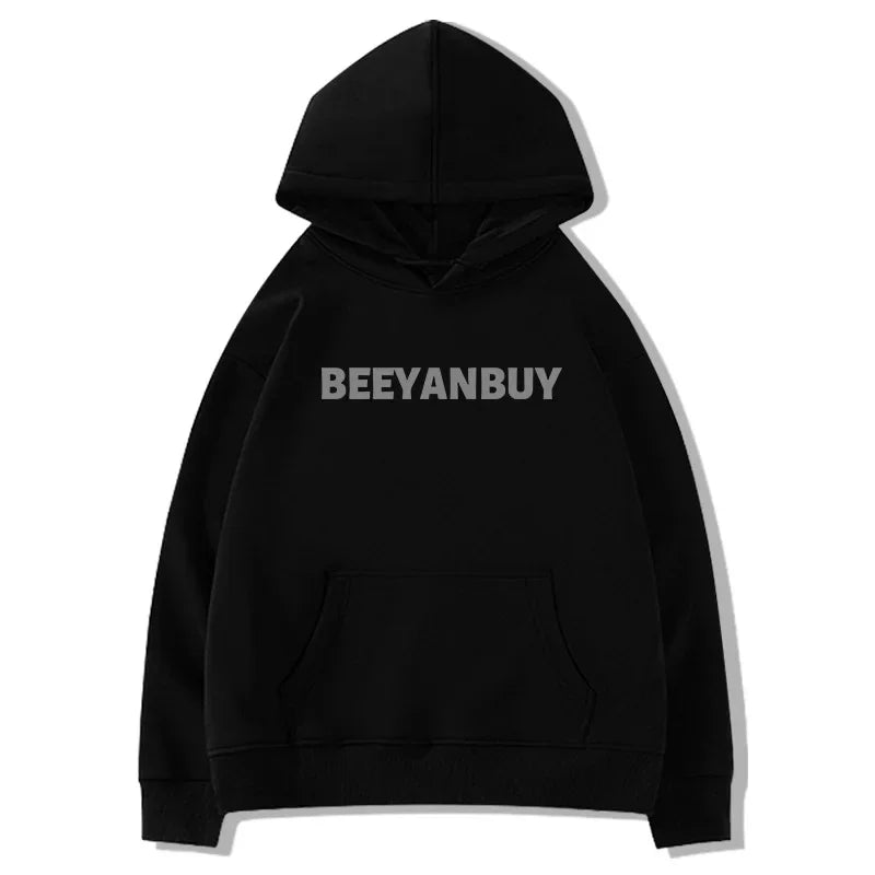 Casual Fleece Lined Hoodie Women's Autumn Winter Thickened American Retro Lazy Style Couple Outerwear Cotton Full Sleeve