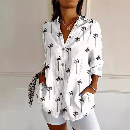 Harper | Elegant Floral Shirt & Blouse