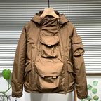 Men’s Cotton Hooded Pullover Jacket-HighTouch