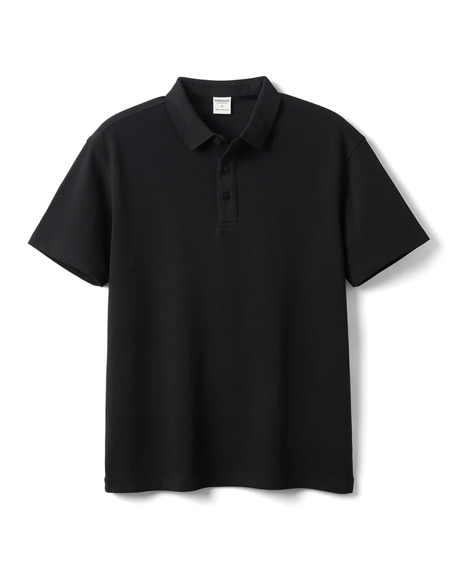 SIMWOOD|Sorona Piqué Polo Shirt – 230 gsm Cool-Touch T-shirts Tops