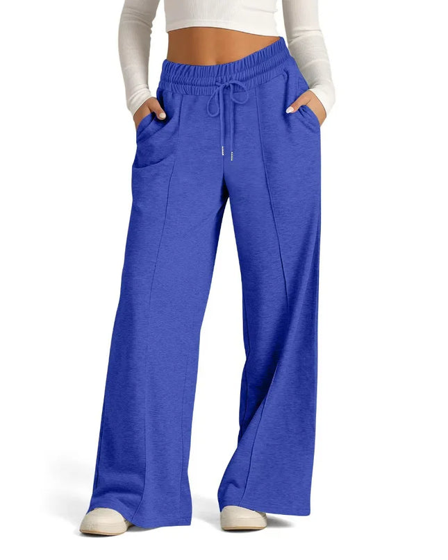Loose Straight-Leg Sweatpants