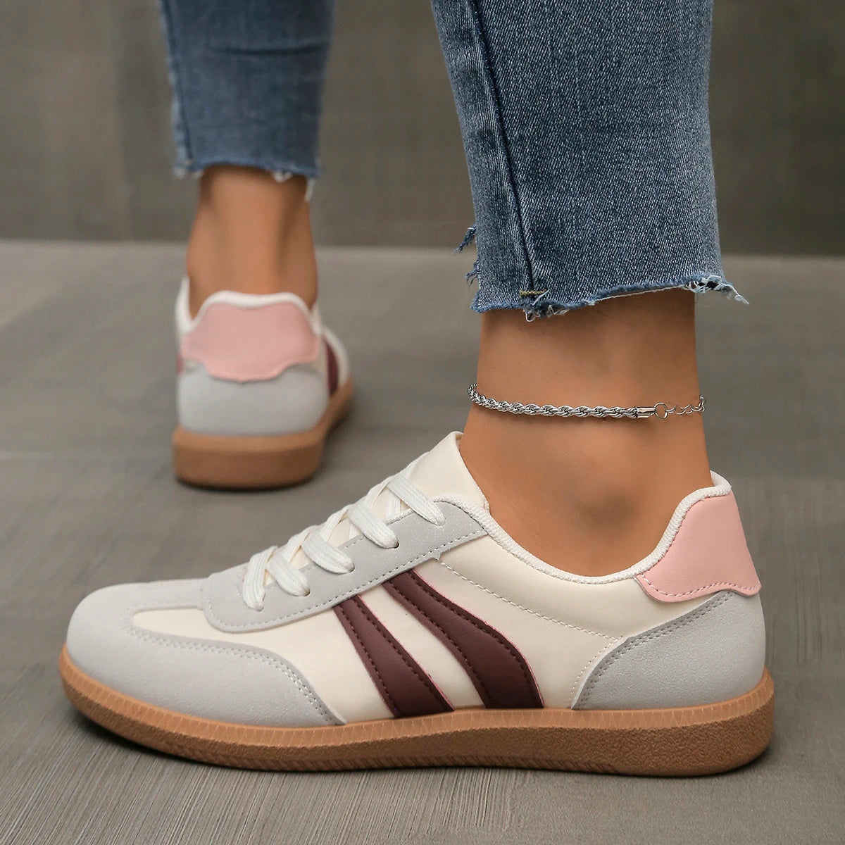 Luxury Soft Slip-On Flat Shoes – Womens Sneakers