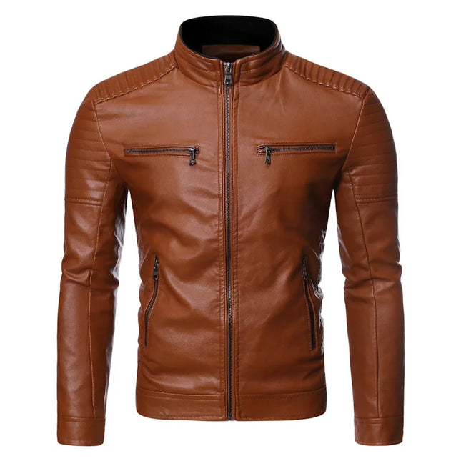 Men’s PU Motorcycle Jacket