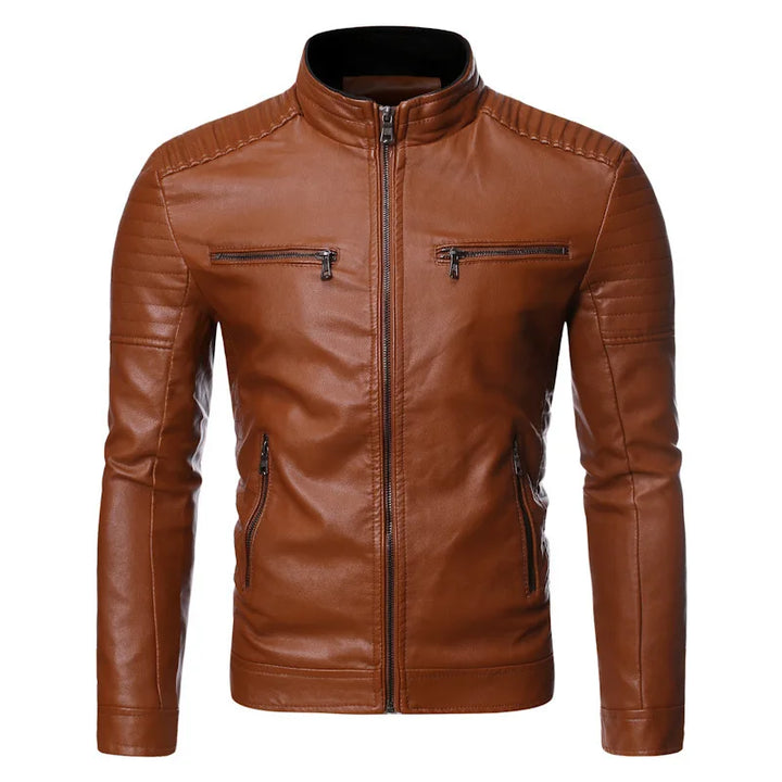 Men’s PU Motorcycle Jacket-HighTouch