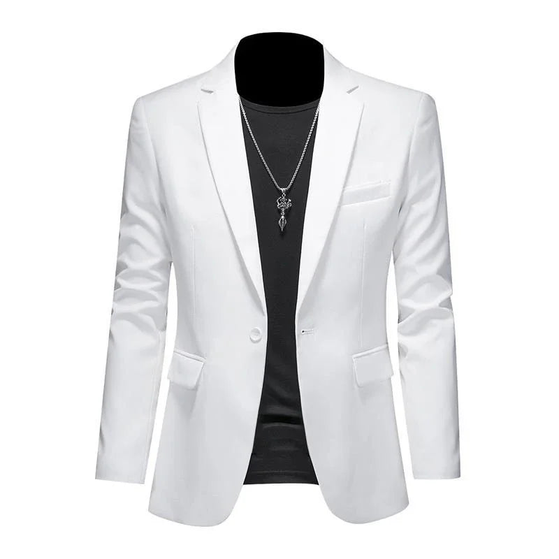 Men’s Slim-Fit Casual Blazer-HighTouch