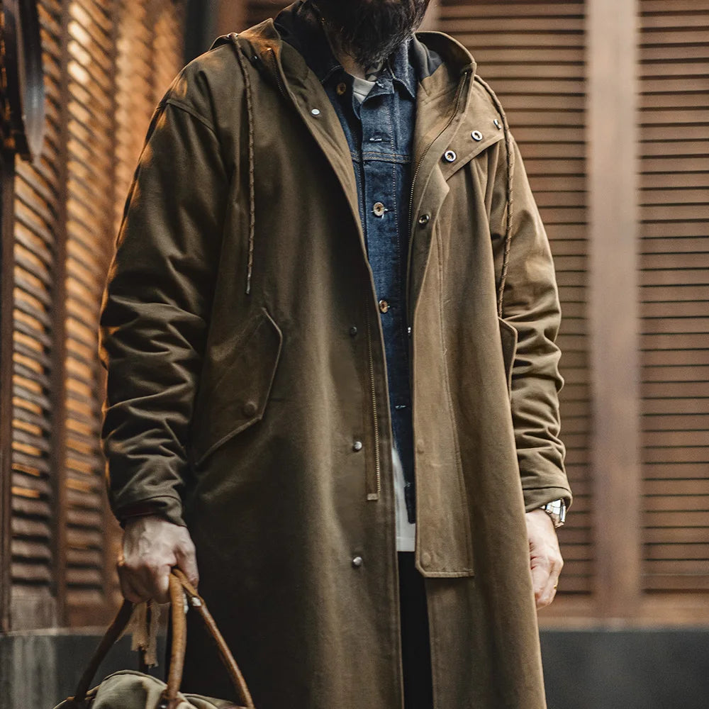 Retro M51 Hooded Windbreaker Men's Jacket-HighTouch