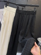 uxury High-Waist Rhinestone Wide-Leg Pants – Elegant Casual 2025-HighTouch