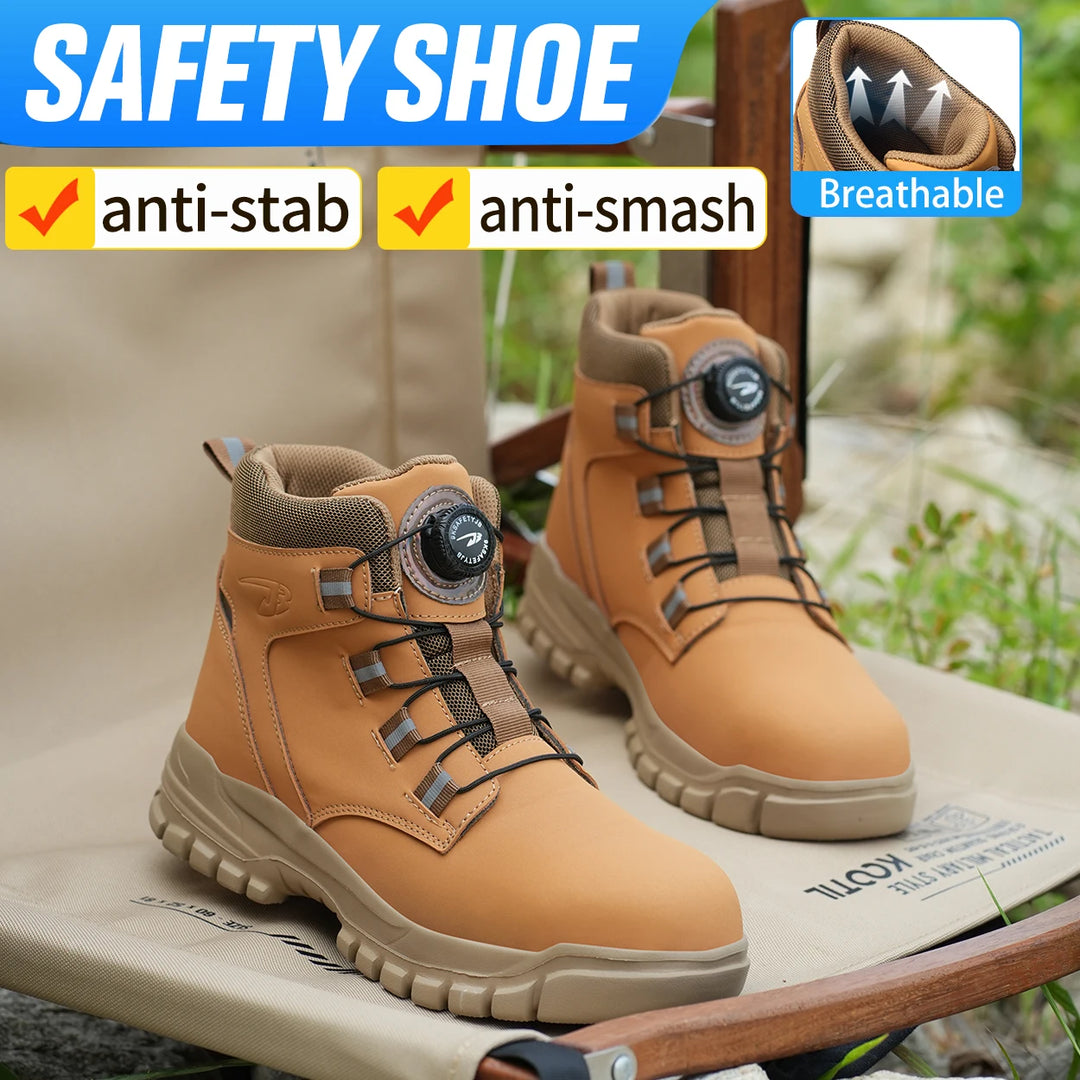 Waterproof Steel Toe Safety Boots UK-HighTouch