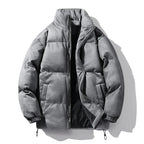 Deerskin Velvet Parka – Thick Fleece-Lined Men’s Winter Jacket-HighTouch