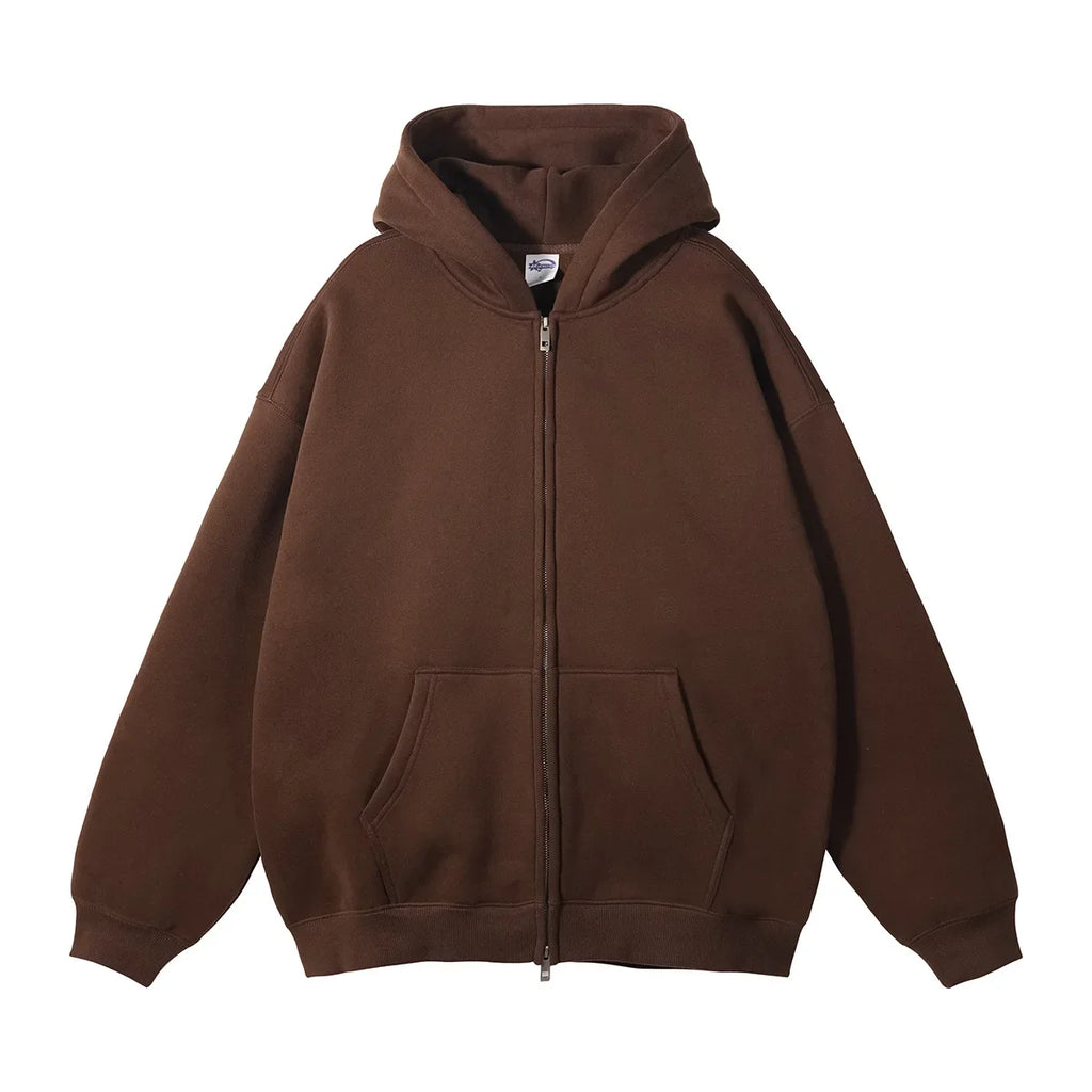 Women’s Luxe 2‑Piece Loose Fleece Hoodie & Jogger Set-HighTouch