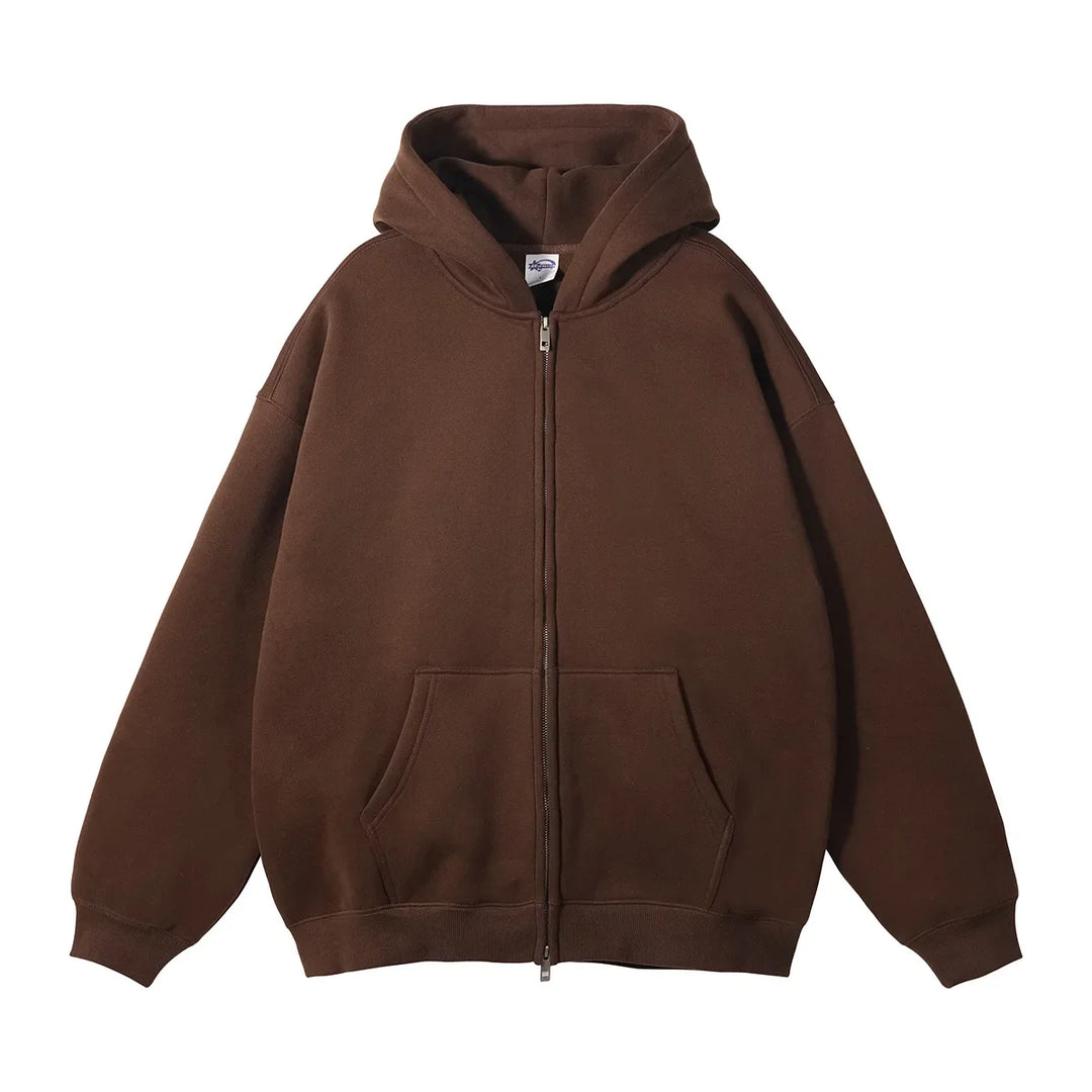 Women’s Luxe 2‑Piece Loose Fleece Hoodie & Jogger Set-HighTouch