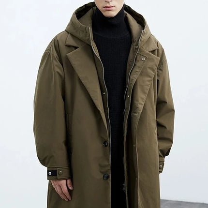 Korean Cargo Padded Jacket Men