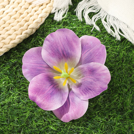 AWAYTR Bohemian Hawaiian Flower Hair Clip – Romantic Side Bash Clip for Women & Girls