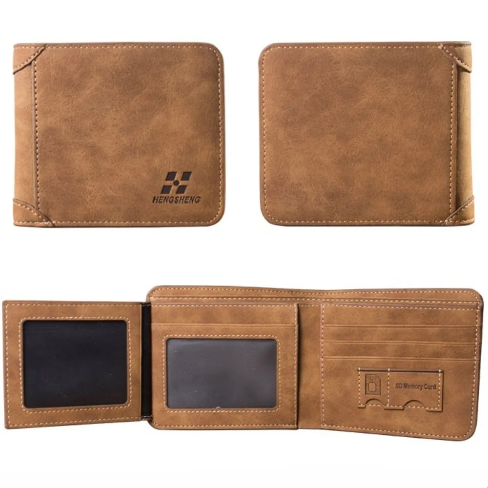 Slim Cowhide Billfold Wallet
