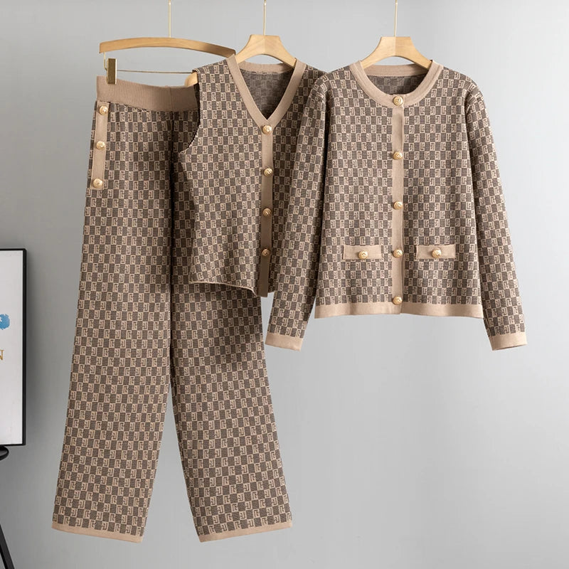 3‑Piece Knitted Set-HighTouch