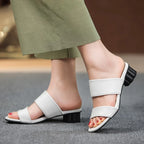 Women’s Open Toe Block Heel Sandals Casual Dressy Summer Shoes-HighTouch