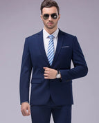 Navy blue 1 buttons