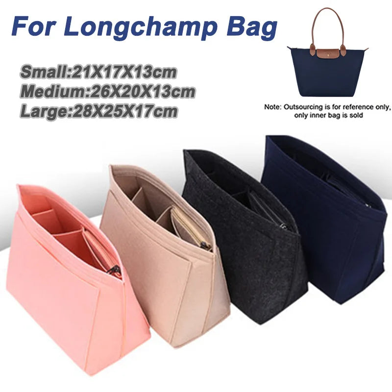Felt Insert Liner for Longchamp Tote-HighTouch