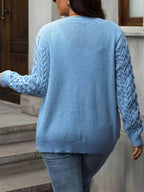 Women’s Retro Ribbed Knit Cardigan