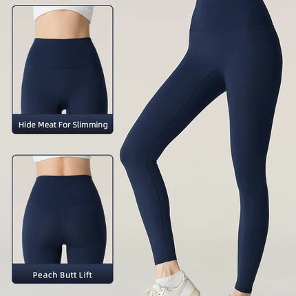 Yoga Leggings Women High Waisted Hip Lifting Fitness Leggings Running Cycling Pants