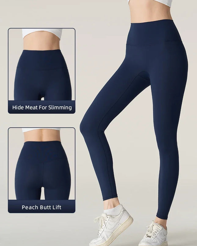 Yoga Leggings Women High Waisted Hip Lifting Fitness Leggings Running Cycling Pants