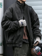 Japanese Vintage Polar Fleece Jacket Men-HighTouch