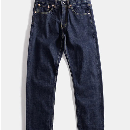 Heavy-weight Original Colour “Red Ear” Straight-Leg Jeans