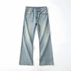 KSTUN | Light Blue Flared Denim Jeans-HighTouch