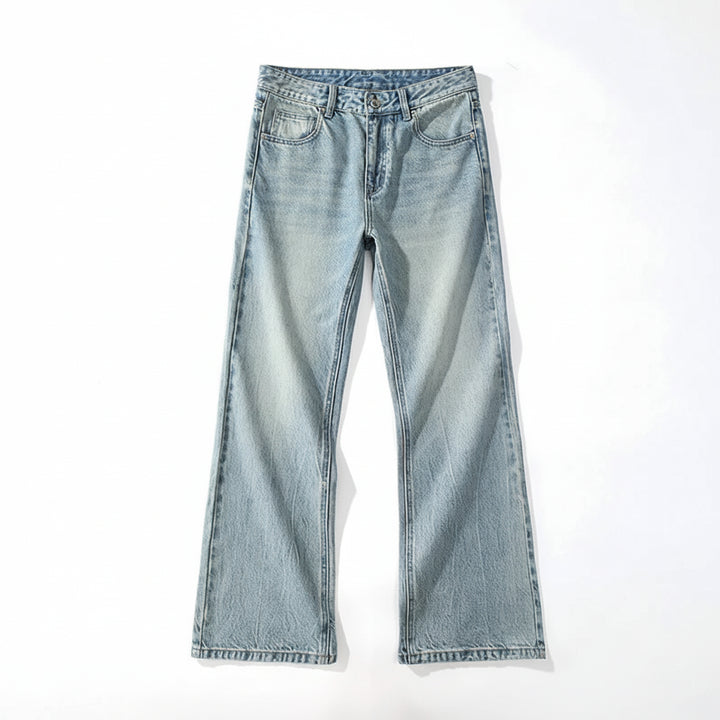 KSTUN | Light Blue Flared Denim Jeans-HighTouch