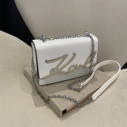 Fashionable Crossbody Bag – Solid Color Shoulder Bag