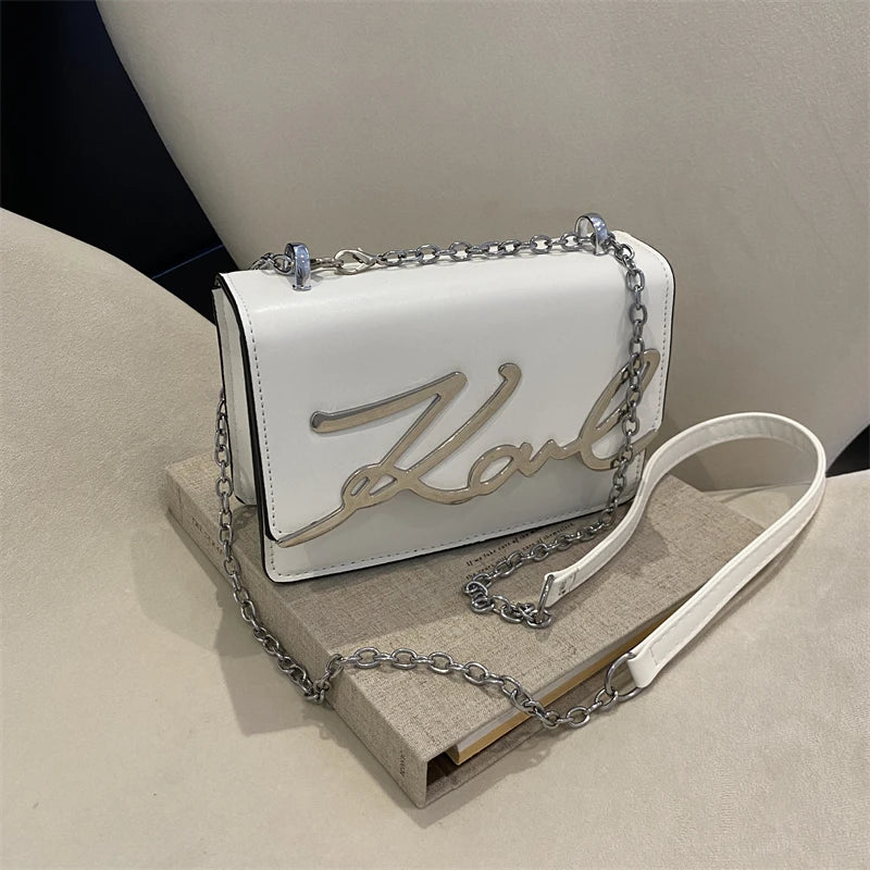 Fashionable Crossbody Bag – Solid Color Shoulder Bag-HighTouch