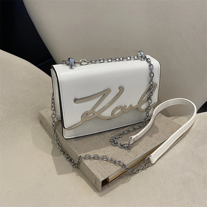 Fashionable Crossbody Bag – Solid Color Shoulder Bag-HighTouch