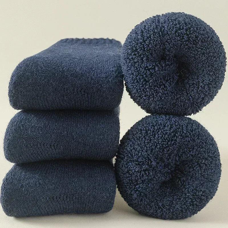 Premium Wool Socks 3 Pack – Warm & Soft
