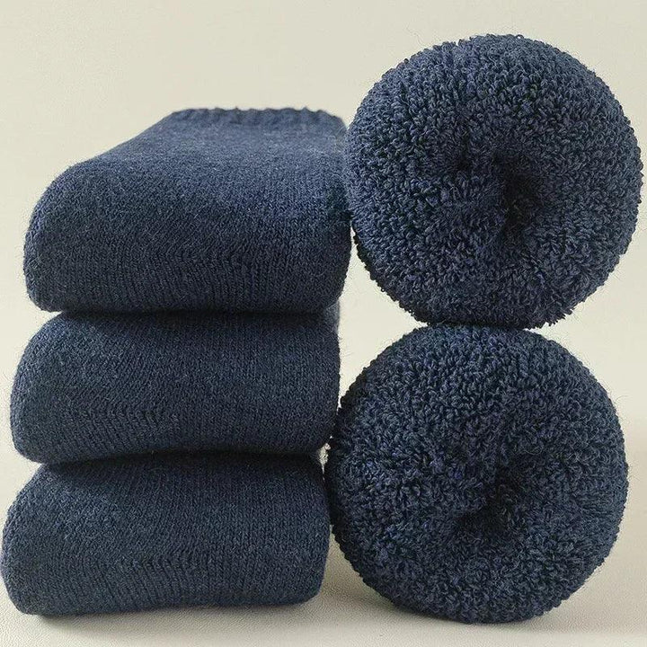 Premium Wool Socks 3 Pack – Warm & Soft